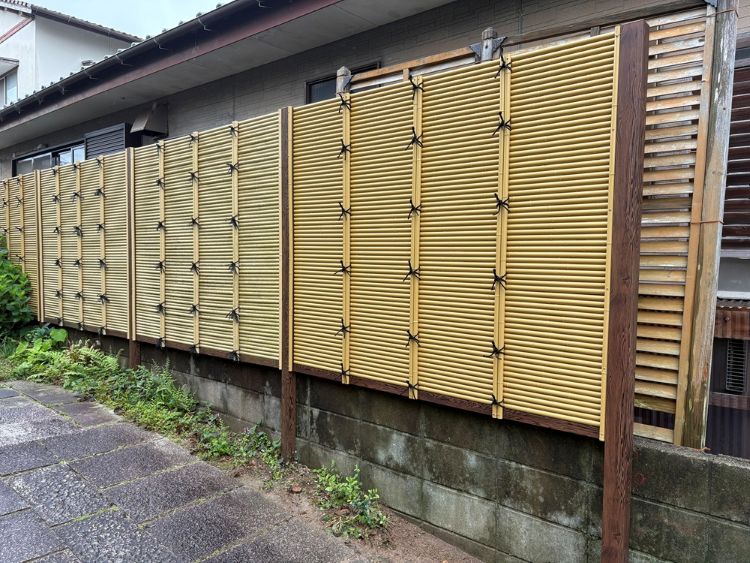 F様邸の外構工事を行いました。