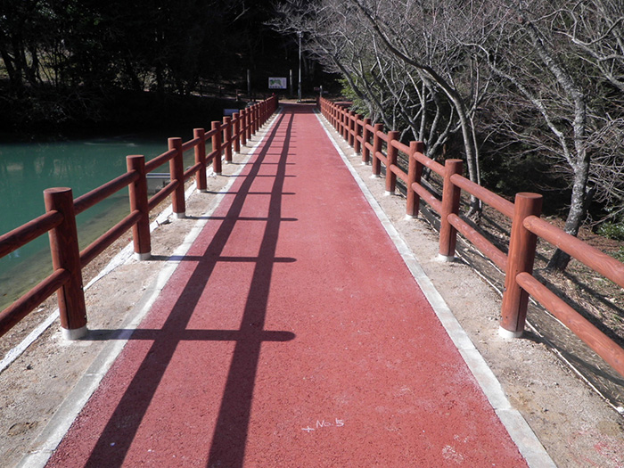 鏡山園路舗装