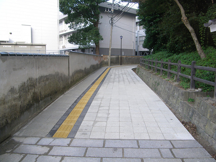 唐津城周辺遊歩道設置工事